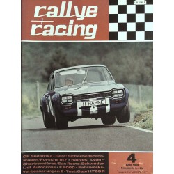 Rallye Racing Magazin 4 / April 1969 - Hubert Hahne auf Ford Escort