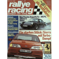 Rallye Racing Magazin 2 / 20 Januar 1988 - Ford Sierra mit Turbo