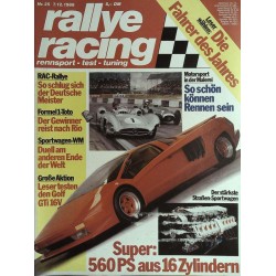 Rallye Racing Magazin 25 / 7 Dezember 1988 - Straßen Sportwagen