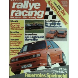 Rallye Racing Magazin 21 / 12 Oktober 1988 - VW Polo GTO