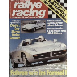 Rallye Racing Magazin 3 / März 1983 - Isdera O33i