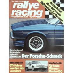 Rallye Racing Magazin 1 / Januar 1982 - Alpina B7S