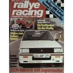 Rallye Racing Magazin 5 / Mai 1981 - Lancer Turbo 323i