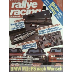 Rallye Racing Magazin 12 / 13 Juni 1990 - BMW M3 nach Maß