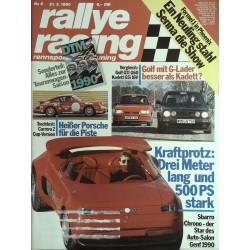 Rallye Racing Magazin 6 / 21 März 1990 - Sbarro Chrono