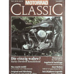 Motorrad Classic 1/1987-1988 - Harley Davidson Knucklehead