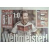 Bild Zeitung Montag, 14 Juli 2014 - Weltmeister