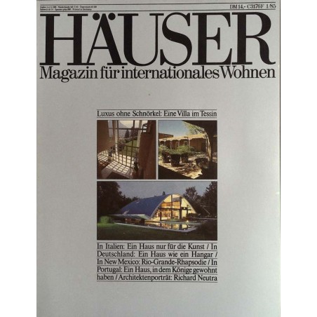 Häuser / Nr. 1 von 1985 - Luxus ohne Schnörkel