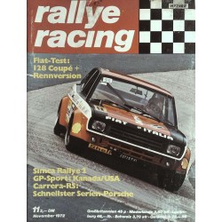 Rallye Racing Magazin 11 / November 1972 - Fiat 128 Coupe