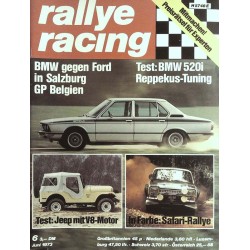 Rallye Racing Magazin 6 / Juni 1973 - Test BMW 520i