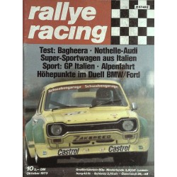 Rallye Racing Magazin 10 / Oktober 1973 - Zakspeed Escort