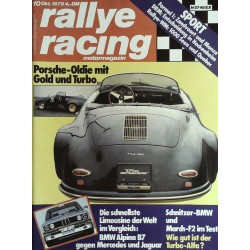 Rallye Racing Magazin 10 / Oktober 1979 - Porsche Oldie