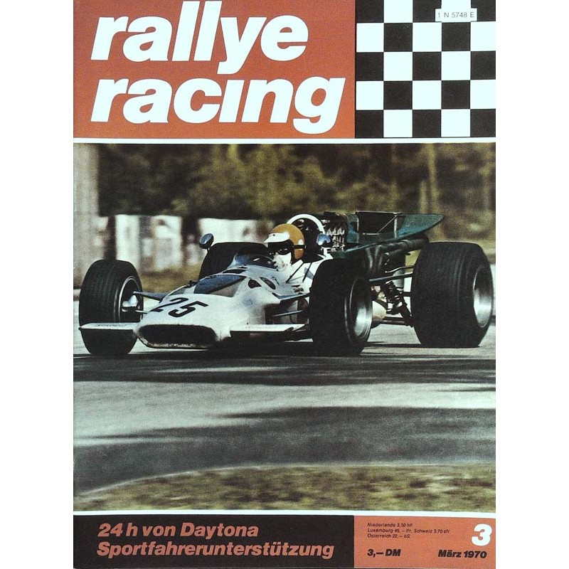 Rallye Racing Magazin 3 / März 1970 - Tasman Serie