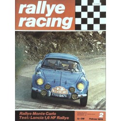 Rallye Racing Magazin 2 / Februar 1970 - Alpine Renault 1300