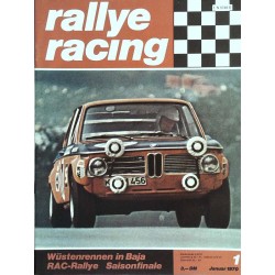 Rallye Racing Magazin 1 / Januar 1970 - BMW Eisele