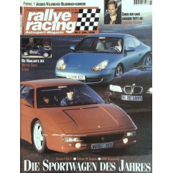 Rallye Racing Magazin 1 / Januar 1998 - Die Sportwagen des Jahres