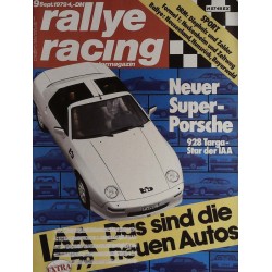 Rallye Racing Magazin 9 / September 1979 - Neuer Super Porsche