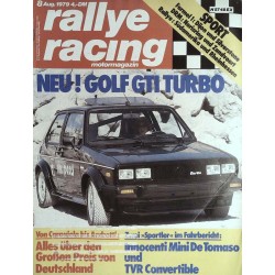 Rallye Racing Magazin 8 / August 1979 - Golf GTI Turbo