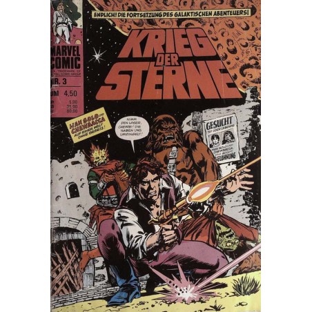 Marvel Comic Nr.3 / 1978 - Krieg der Sterne