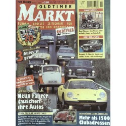 Oldtimer Markt Heft 10/Oktober 2000 - Autos tauschen