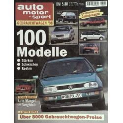 auto motor & sport 1998 - Gebrauchtwagen