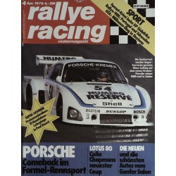 Rallye Racing Magazin 4 / April 1979 - Kremer Porsche