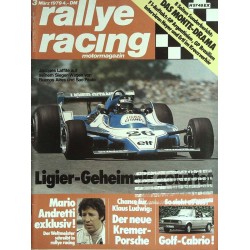 Rallye Racing Magazin 3 / März 1979 - Ligier Geheimnis gelüftet