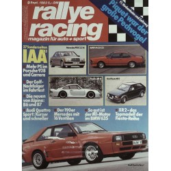 Rallye Racing Magazin 9 / September 1983 - Audi Quattro Sport