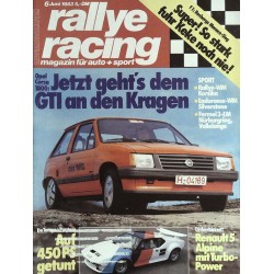 Rallye Racing Magazin 6 / Juni 1983 - Opel Corsa 1800