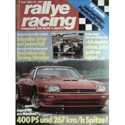 Rallye Racing Magazin 7 / Juli 1984 - Jaguar XJS aus München