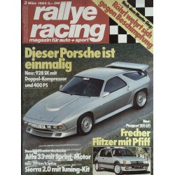 Rallye Racing Magazin 3 / März 1984 - Porsche 928 SK