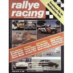 Rallye Racing Magazin 5 / Mai 1978 - Safari Rallye