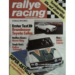 Rallye Racing Magazin 2 / Februar 1978 - Rallye Monte Carlo