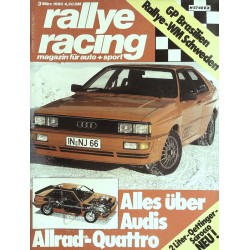 Rallye Racing Magazin 3 / März 1980 - Audi Allrad-Quattro