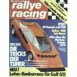 Rallye Racing Magazin 11 / November 1979 - Lotus Konkurrenz