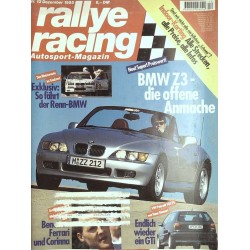 Rallye Racing Magazin 12 / Dezember 1995 - BMW Z3