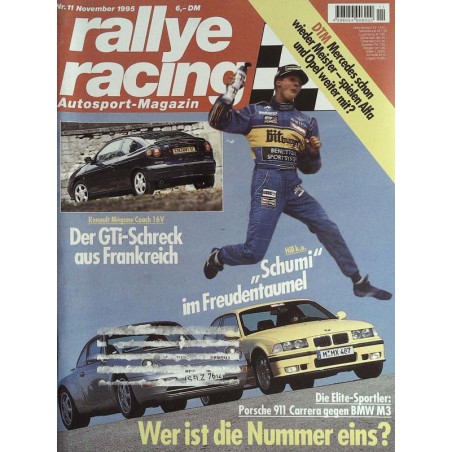 Rallye Racing Magazin 11 / November 1995 - Michael Schumacher