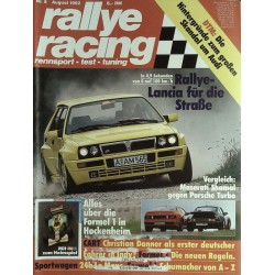 Rallye Racing Magazin 8 / August 1992 - Rallye Lancia