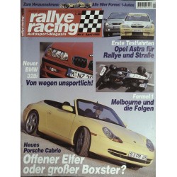 Rallye Racing Magazin 4 / April 1998 - Neues Porsche Cabrio