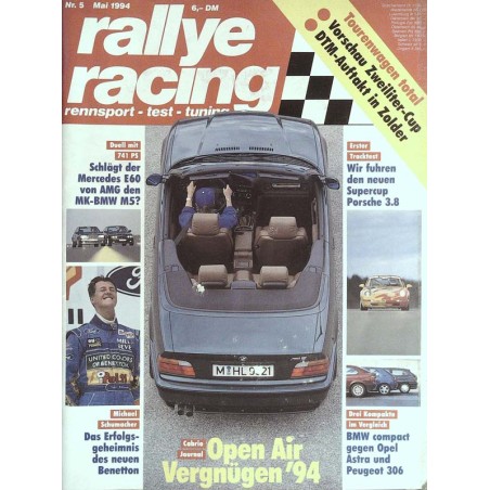 Rallye Racing Magazin 5 / Mai 1994 - Cabrio Journal