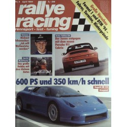 Rallye Racing Magazin 4 / April 1994 - Bugatti EB 110 Rinspeed