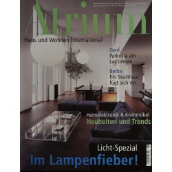 Atrium Nr.6 / November/Dezember 2002 - Im Lampenfieber