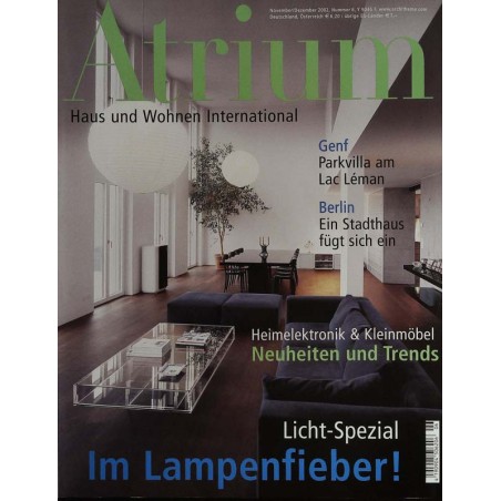 Atrium Nr.6 / November/Dezember 2002 - Im Lampenfieber