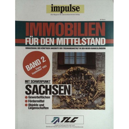 Immobilien - Band 2 / September 1992 - Mit Schwerpunkt Sachsen