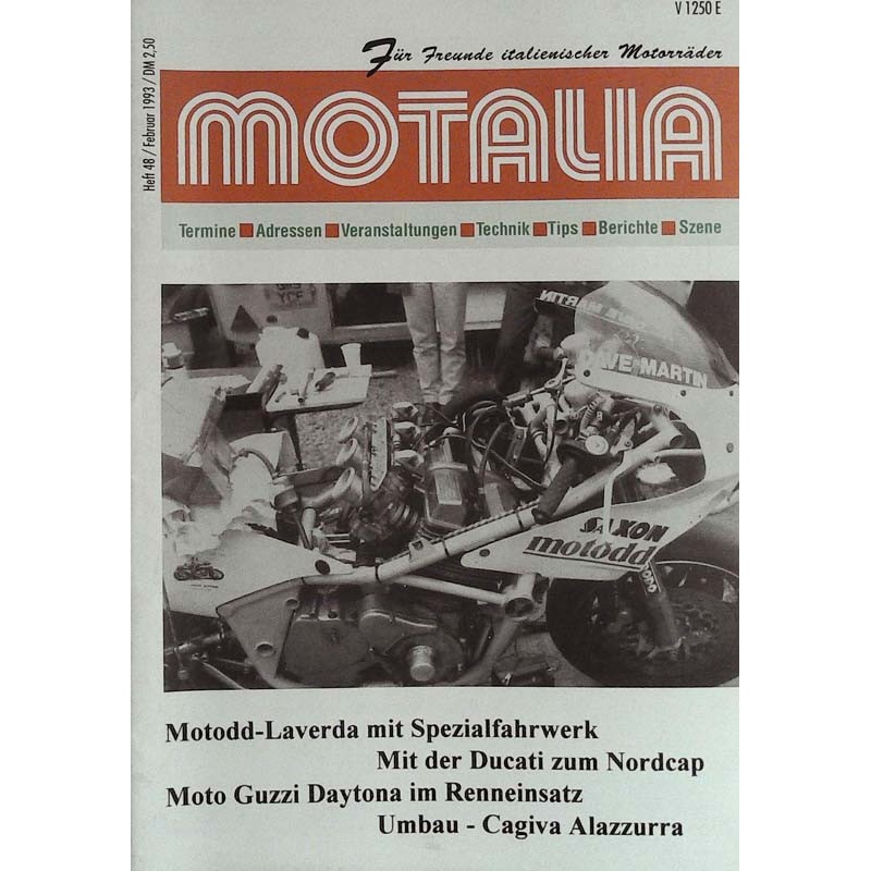 Motalia Heft 48 / Februar 1993 - Motodd Laverda