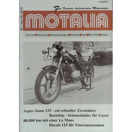 Motalia Heft 1 / Januar 1993 - Aspes Yuma 125