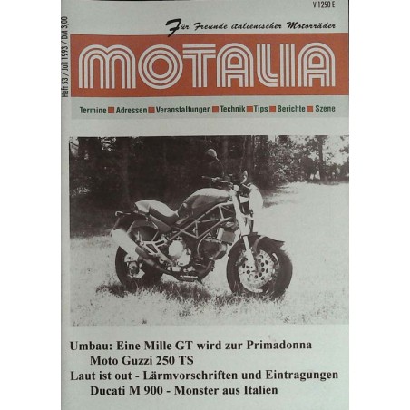 Motalia Heft 53 / Juli 1993 - Mille GT