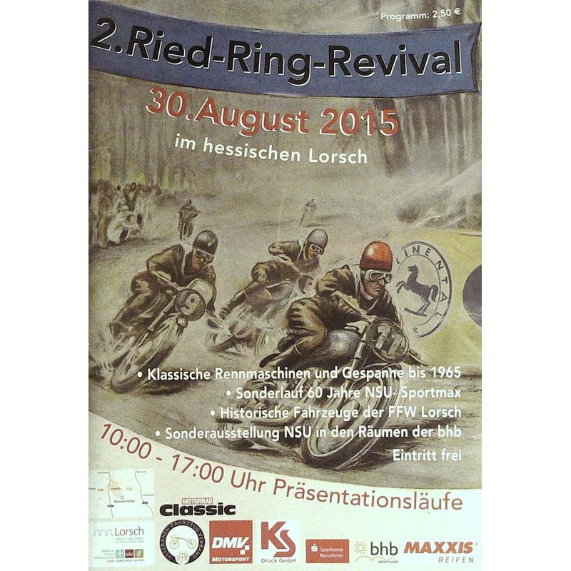 2. Ried-Ring-Revival / 30 August 2015 im hessischen Lorsch