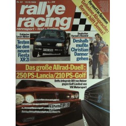 Rallye Racing Magazin 22 / 18 Oktober 1989 - Allrad Duell