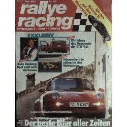 Rallye Racing Magazin 11 / November 1993 - Porsche 911